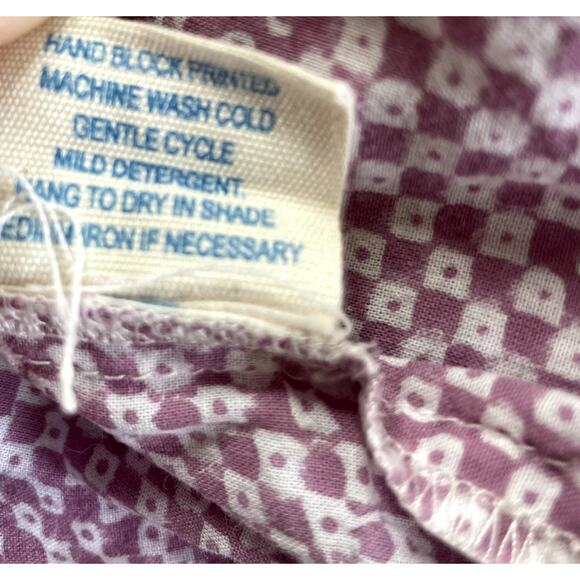 Mia and Finn Pink Checker Print Tiered Dress - Size M - Picture 5 of 5